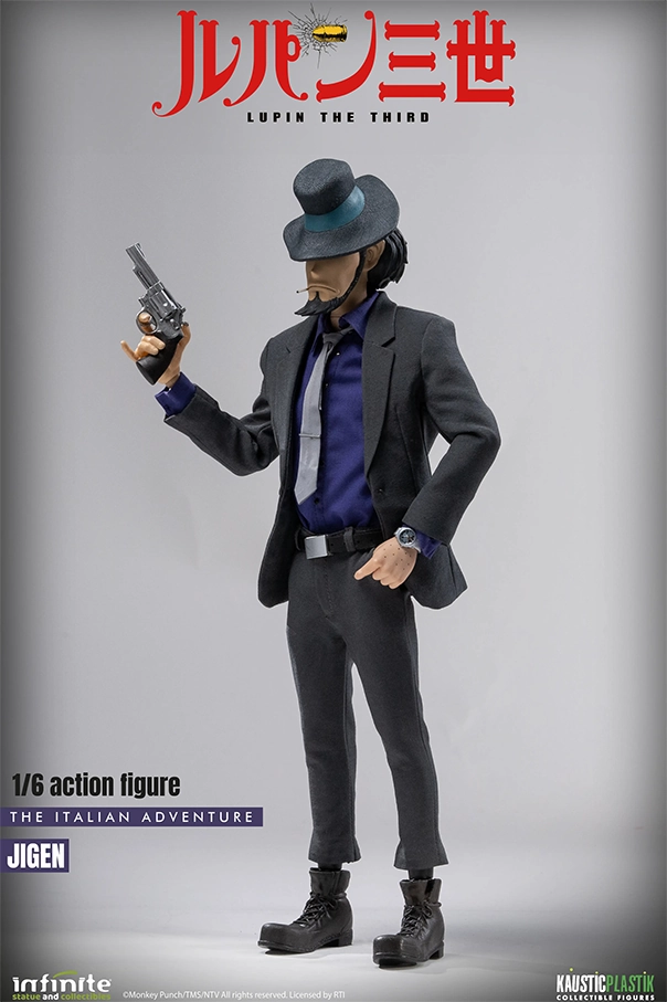 Chibi Toy Astronomy Tool Lupin the 3rd Part IV: The Italian Adventure - Jigen (Standard Ed.) 1/6 Scale Figure