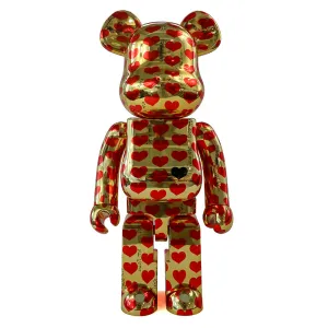 1000% Bearbrick Gold Heart Limited Art