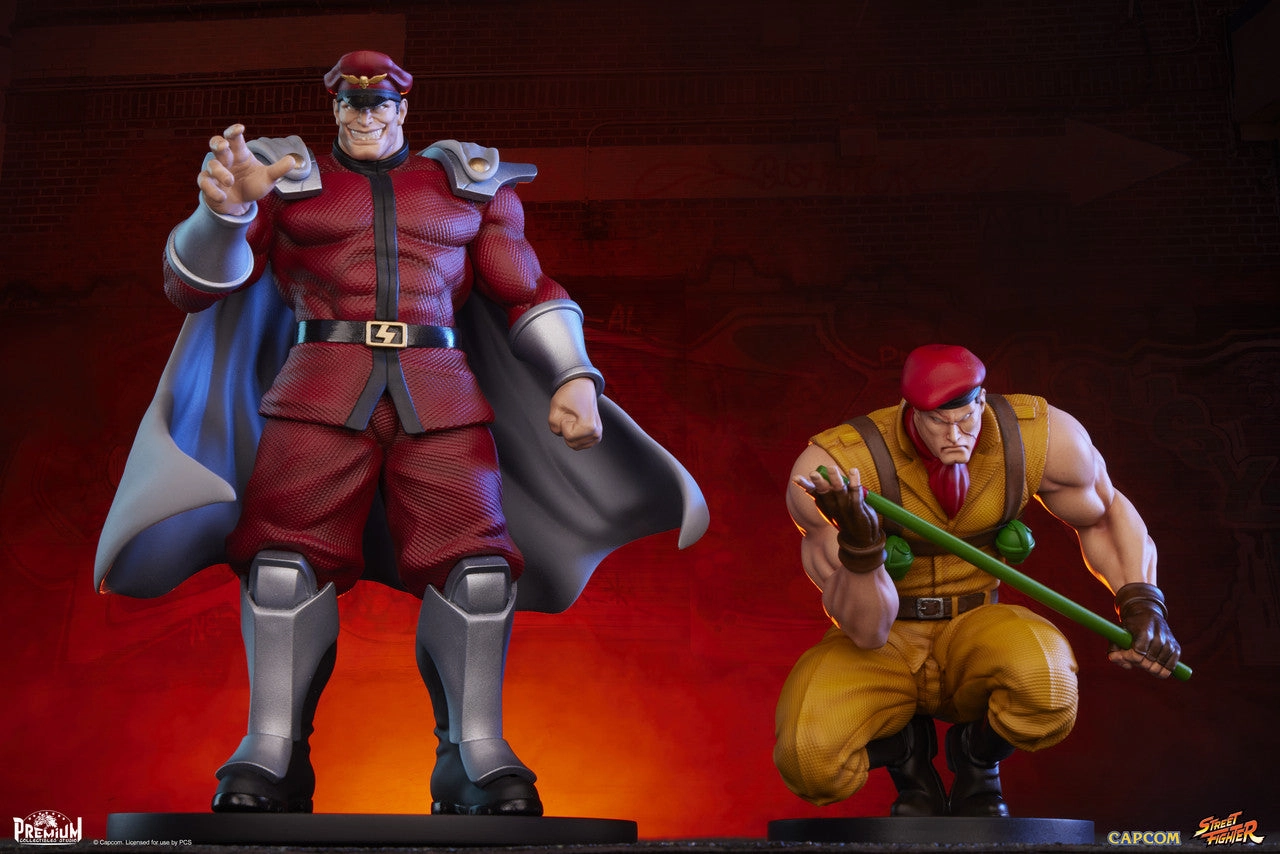 M. Bison and Rolento 1/10 Scale Statue Set Art Masterpiece