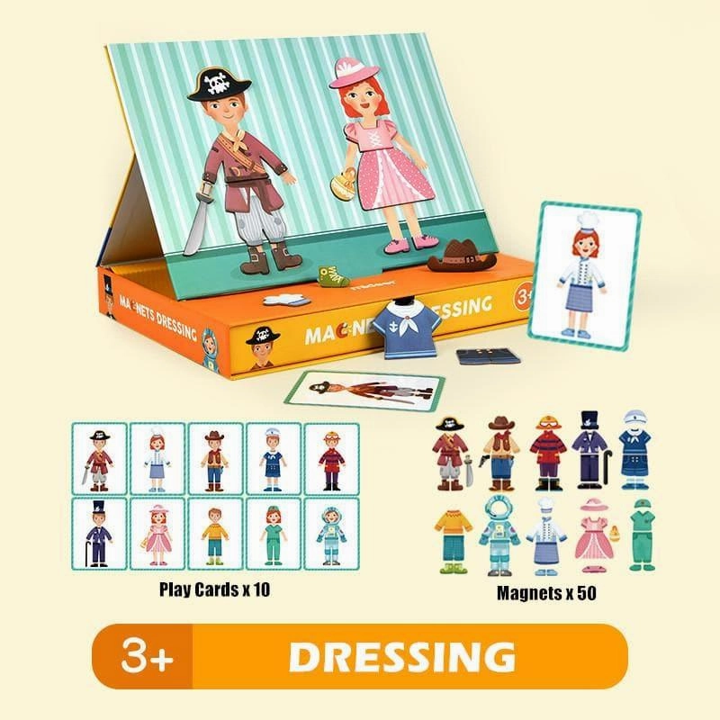 Curiosity Paid Magnets Sticker Activities Puzzle Toy