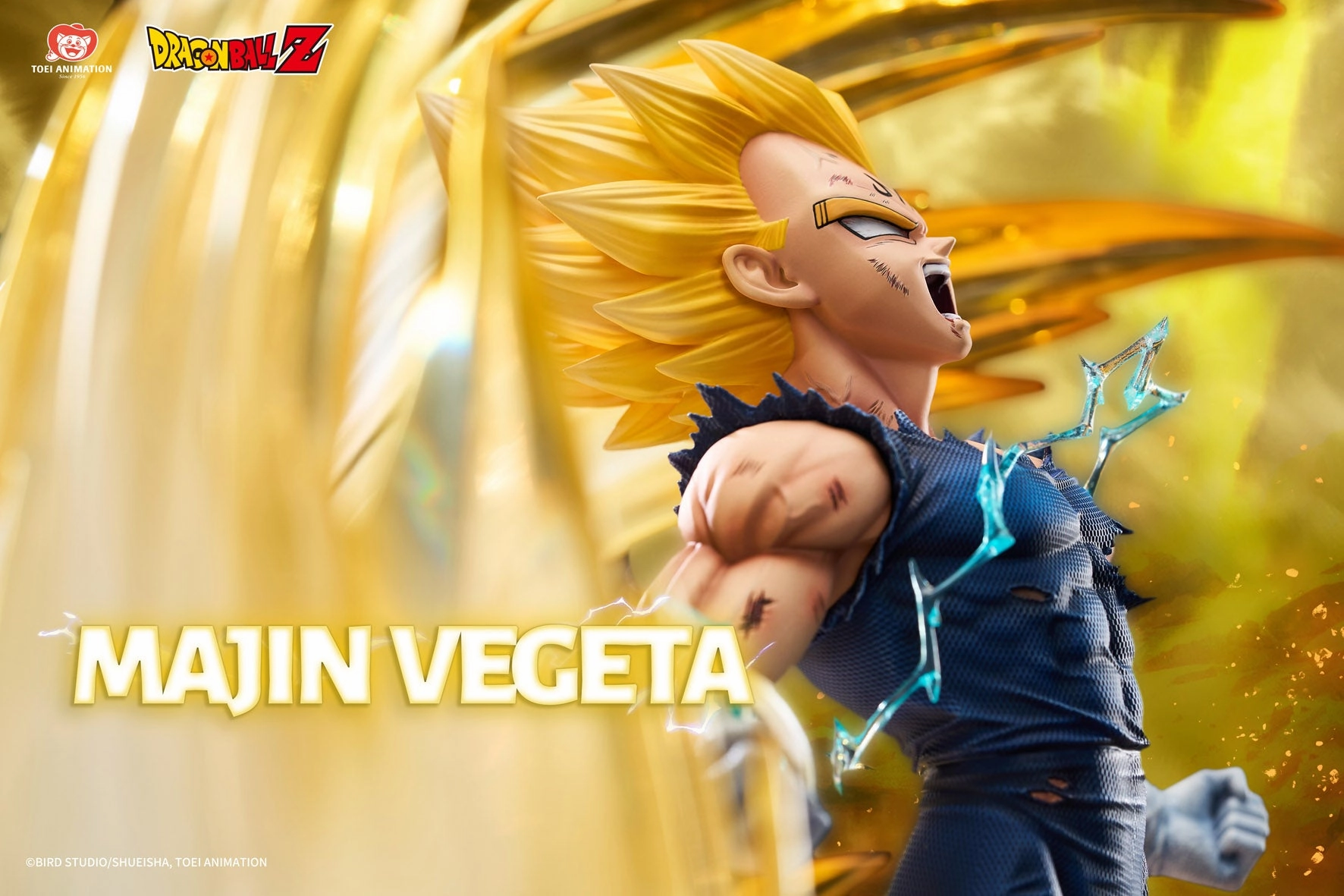 Majin Vegeta (Ver. A Regular) 1/6 Scale Statue by Toei Animation Blue Ribbon