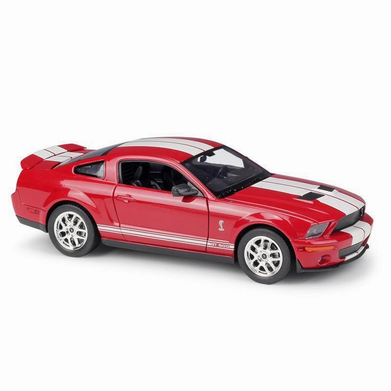 Revived Franchise Ambitious Project 1:24 Ford 2007 Shelby Cobra GT500 Alloy Model Car