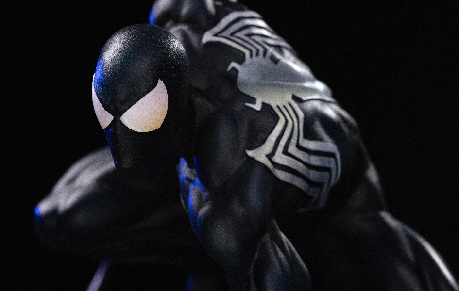 Marvel Comics Series 7 - Spider-Man Black BDS Art Scale 1/10 Chibi Toy