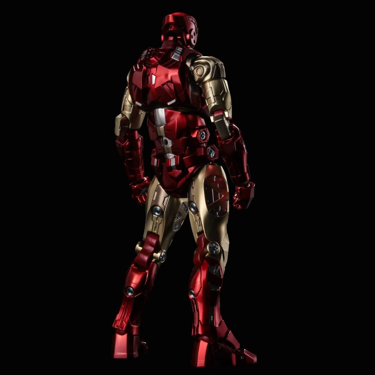 Marvel Fighting Armor - Iron Man Figure Poseable Collectible Graffiti Figure