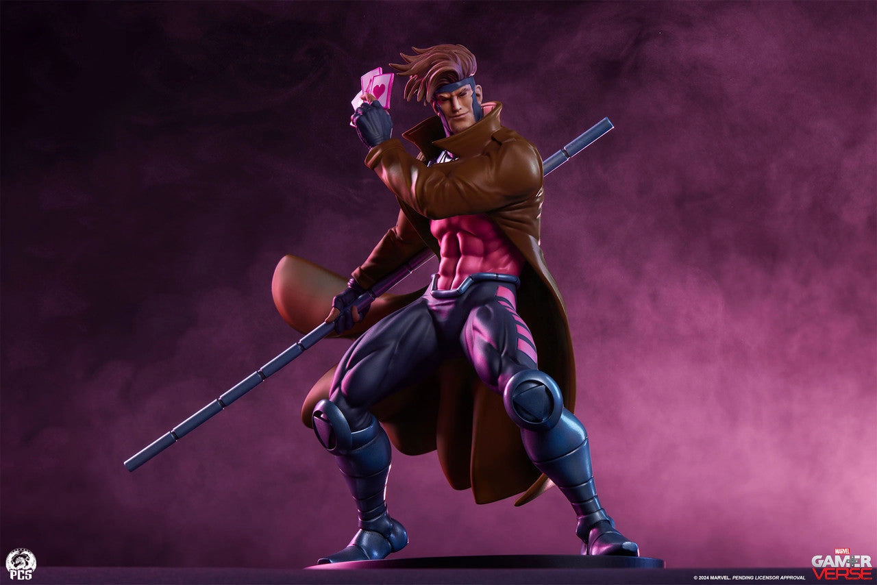 Marvel Gamerverse - Gambit (Player 1) 1/10 Scale Statue SciFi Model Influencer Pick