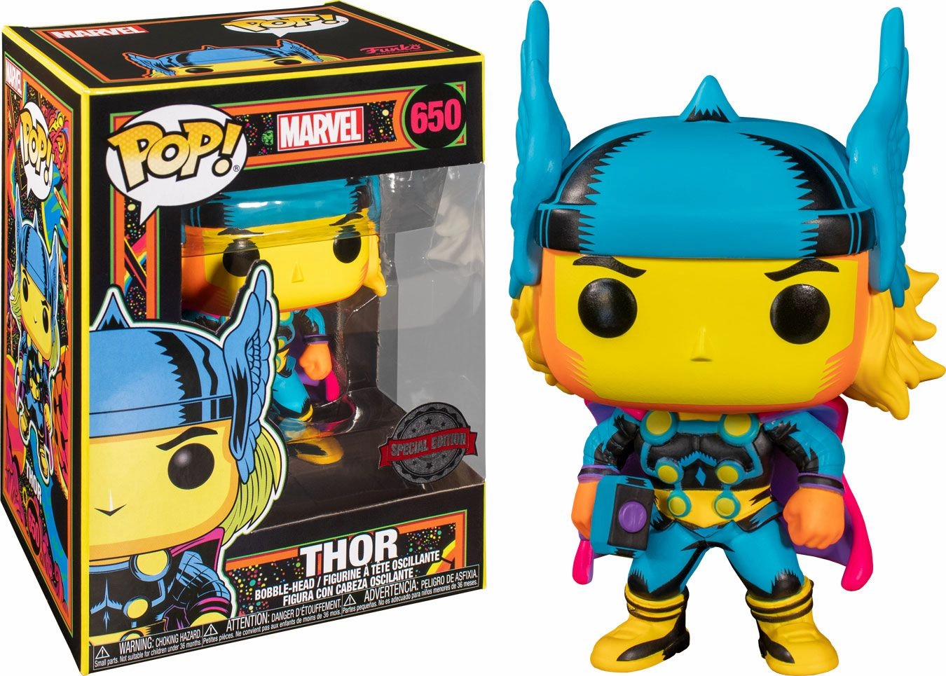 MARVEL -Thor- Funko pop Police Station Color Therapy