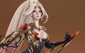 Hall of Legends 2025 - Kai'Sa Immortalized Legend 1/6 Scale Statue Folk Art Display Piece