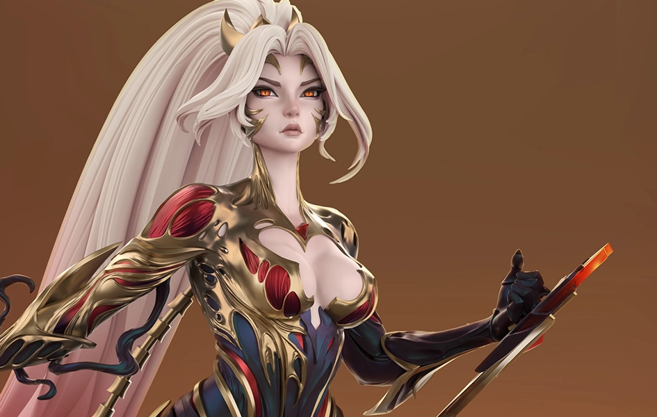 Hall of Legends 2025 - Kai'Sa Immortalized Legend 1/6 Scale Statue Folk Art Display Piece