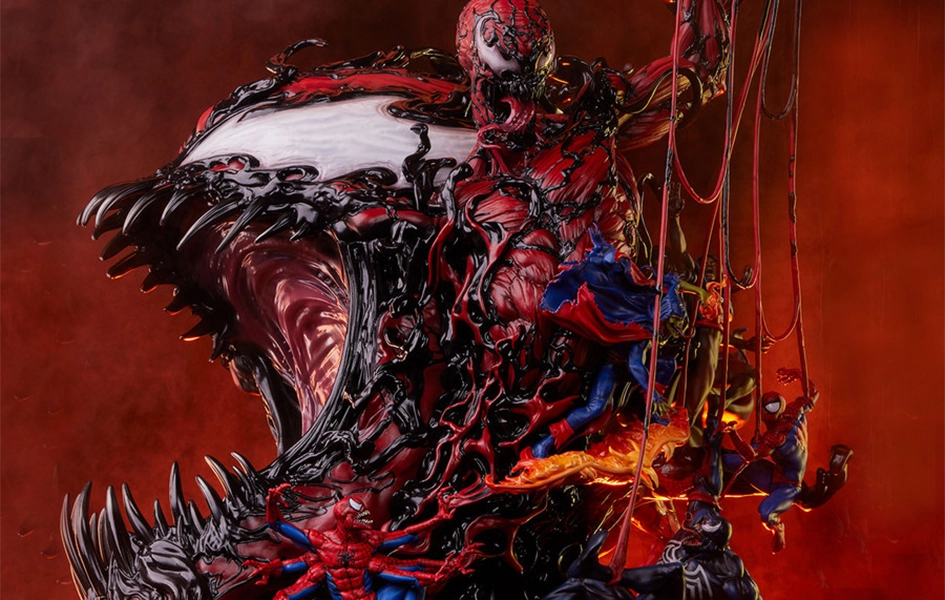 Diorama Accent Maximum Carnage Fine Art Bust