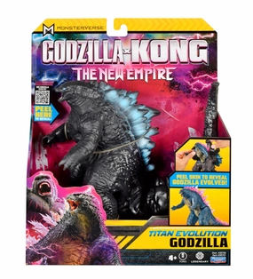 Smart device Hot Seat Godzilla Titan Evolution Peel Skin to Reveal Evolved Action Toy