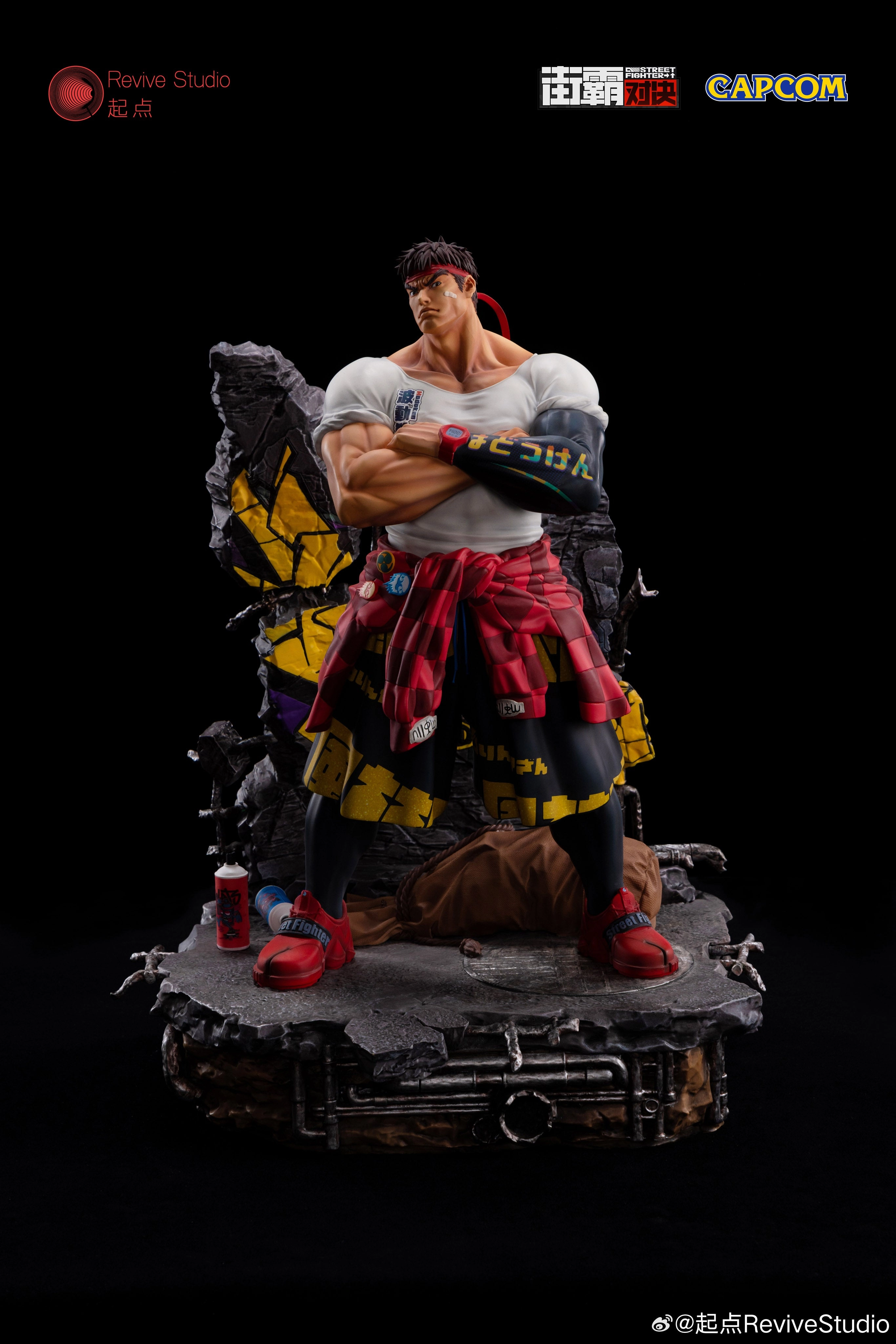 Street Fighter Duel - Ryu 1/6 Scale Statue Statue Posable Doll Acrylic Stand