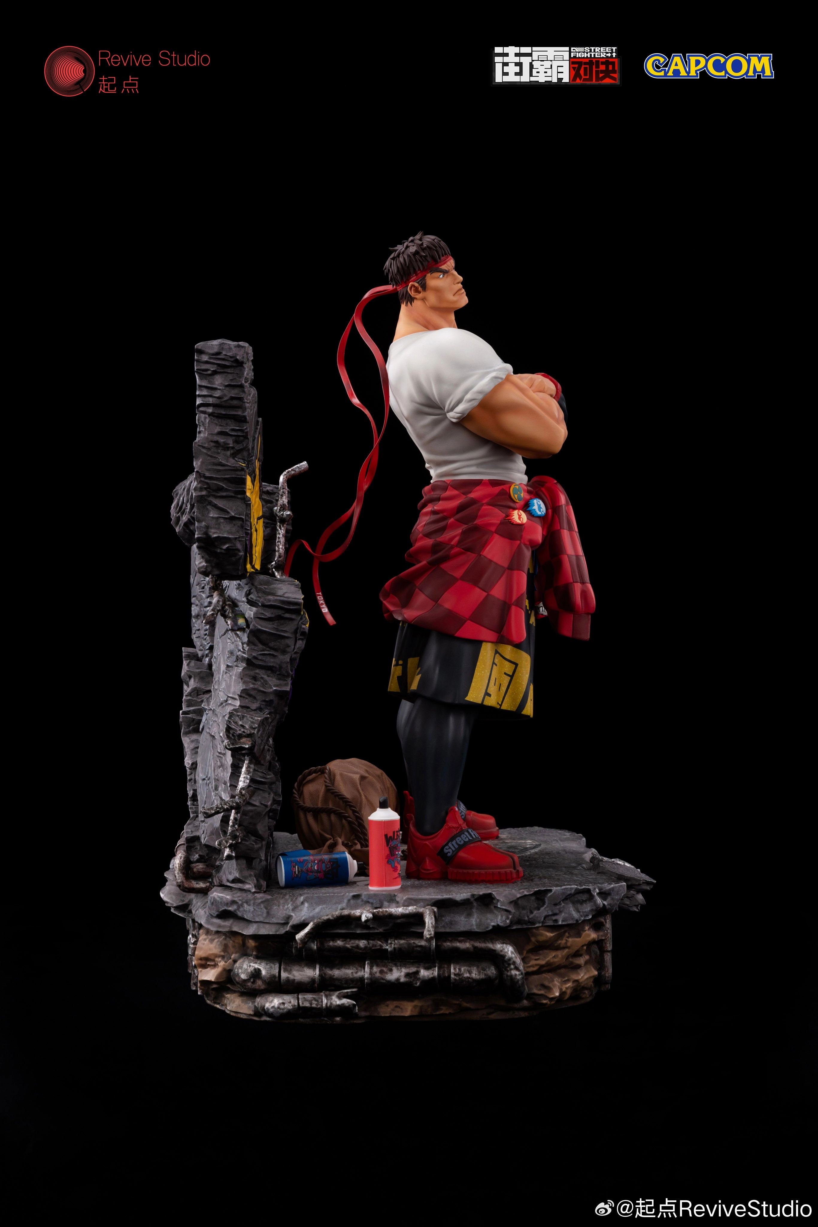 Street Fighter Duel - Ryu 1/6 Scale Statue Statue Superhero Replica Hero Toy