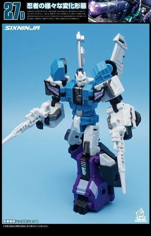 MF-27D Sixninja (Blue Color) Fighting Tournament Untold Number