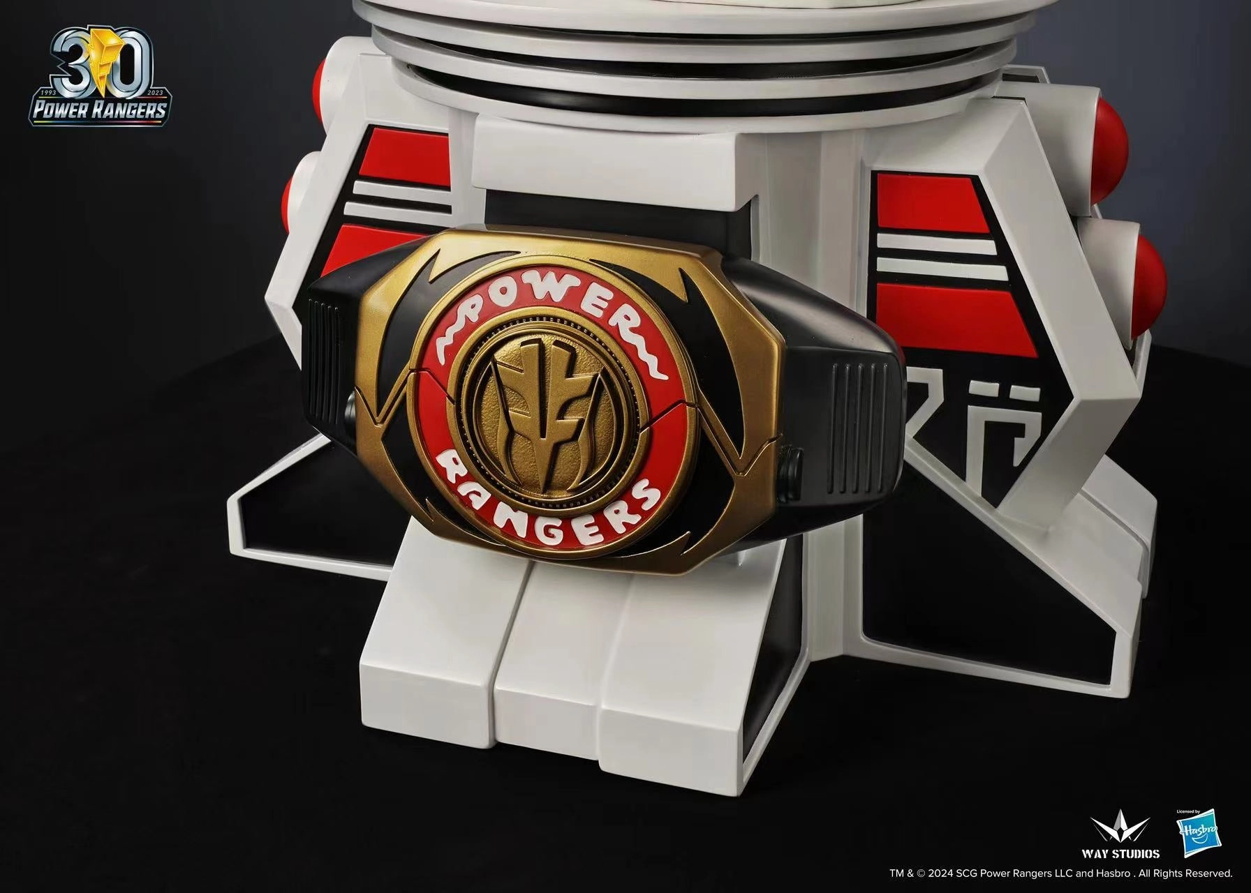 Spiritual Icon Mighty Morphin' Power Rangers - White Ranger Life-Size Bust