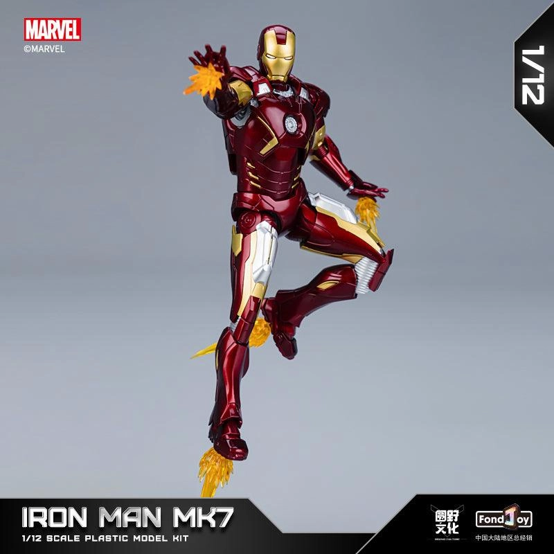 Eternally Present Ethical Design 1:12 Iron Man Mark VII Mk7 Action Figure Assembly Kit
