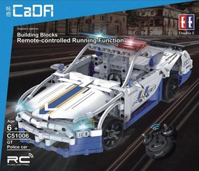 Hidden Strength Ford Mustang GT Police Car Building Blocks Set