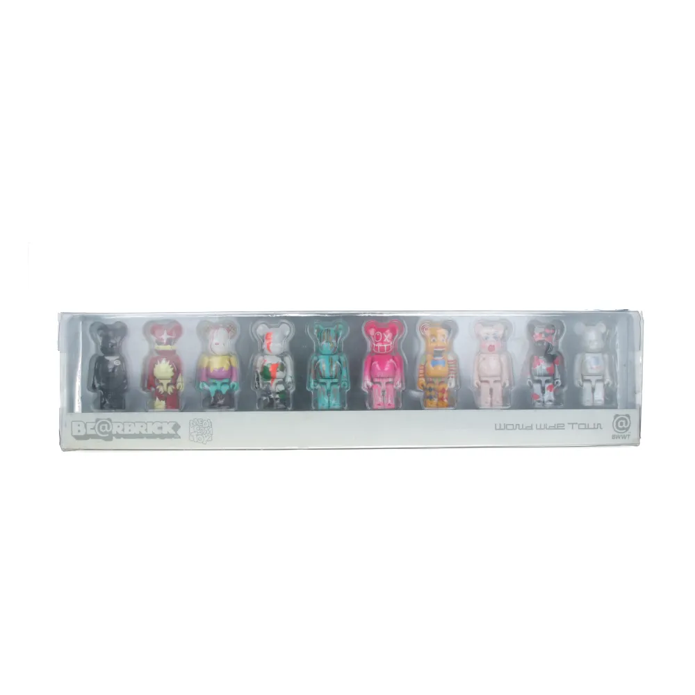 Bearbrick World Wide Tour 10 (set of 10 pcs) PVC Art Legendary Hero