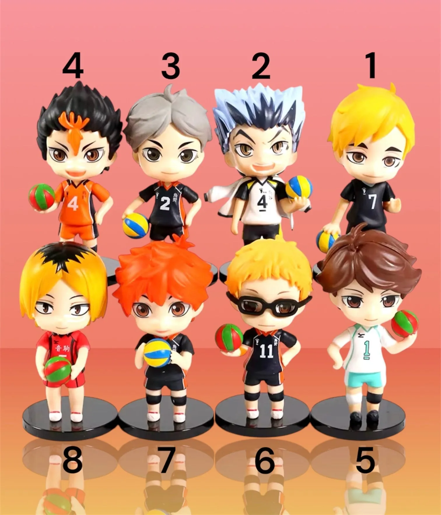 Figurine Haikyu Miniature Unit