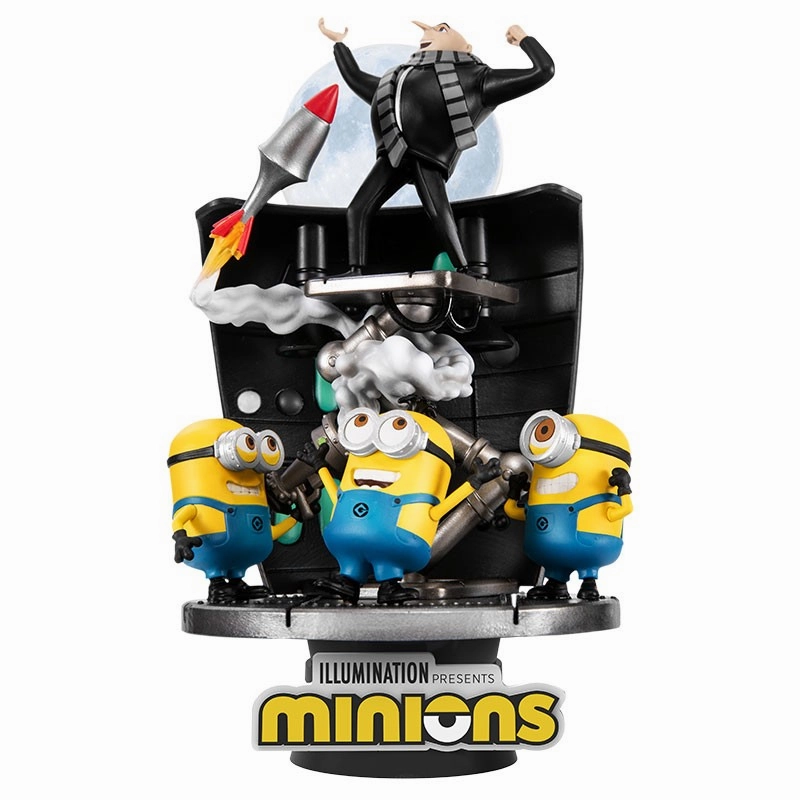 MINIONS - D-Stage Les Minions volent la Lune Nebula Model Letter Block
