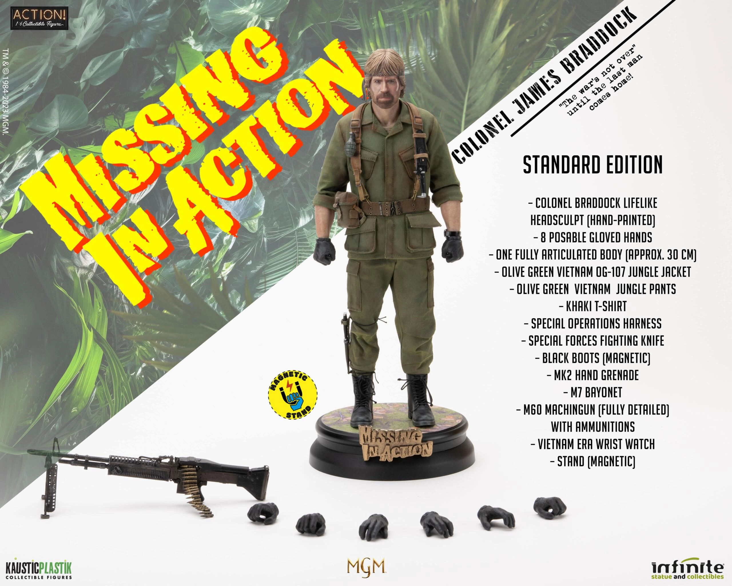 Global Citizen Classic Toy Missing in Action - Colonel James Braddock (Standard Version) 1/6 Scale Figure