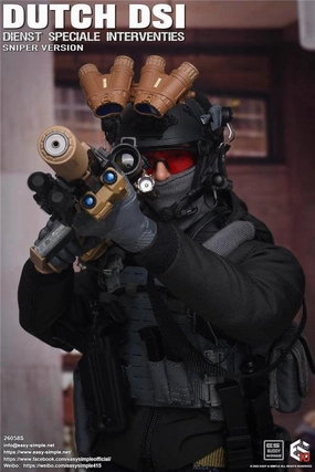 One Hundred Percent 1:6 Dutch DSI Dienst Speciale Interventies Sniper Version Action Figure
