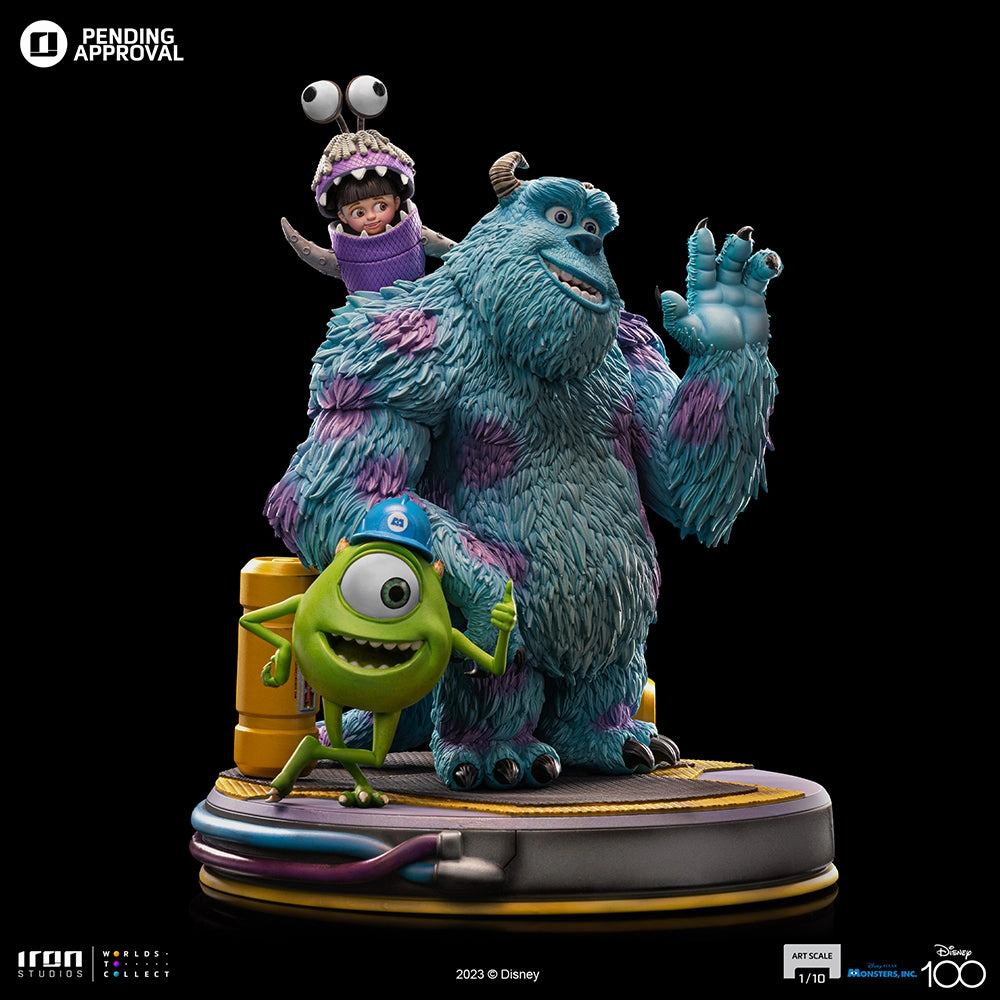 Monsters Inc. Art Scale 1/10 Dorm Room Horror Monster