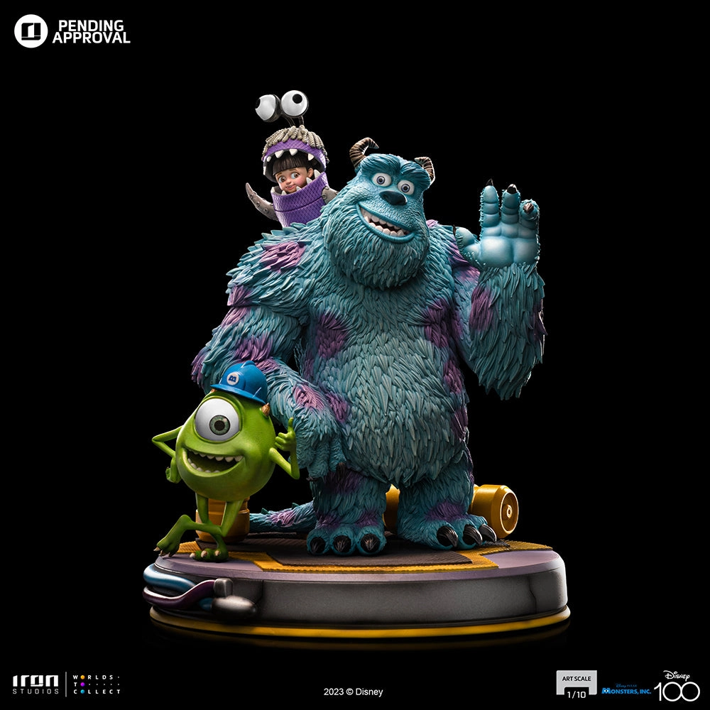 Monsters Inc. Art Scale 1/10 Preservation Tool Chibi Statue