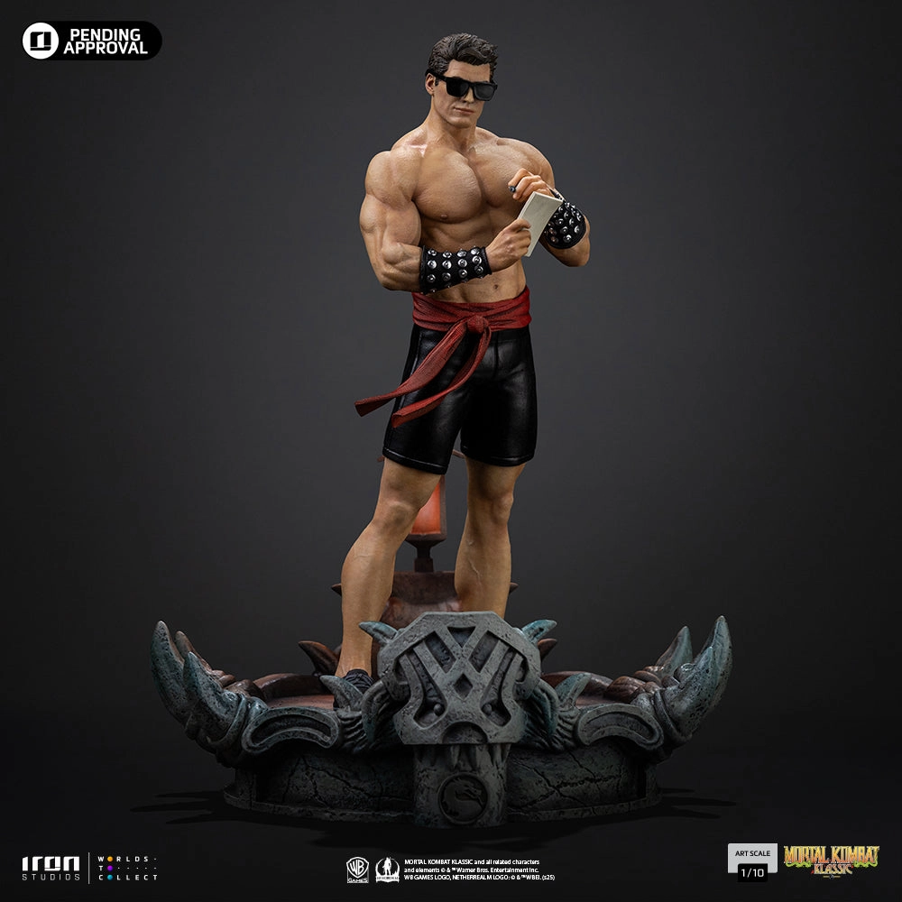 Mortal Kombat - Johnny Cage Art Scale 1/10 Business gift Global Shipping