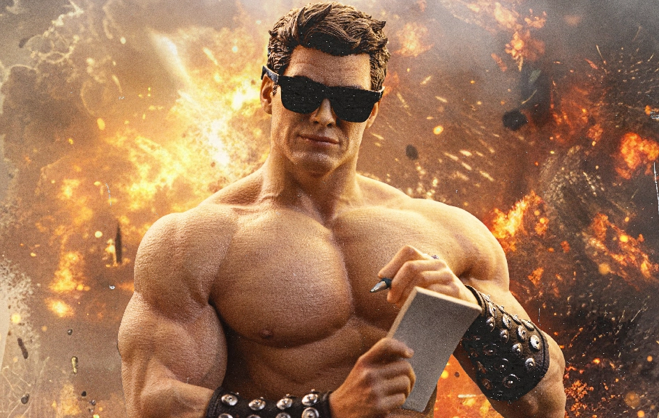 Holiday Catalog Mortal Kombat - Johnny Cage Art Scale 1/10