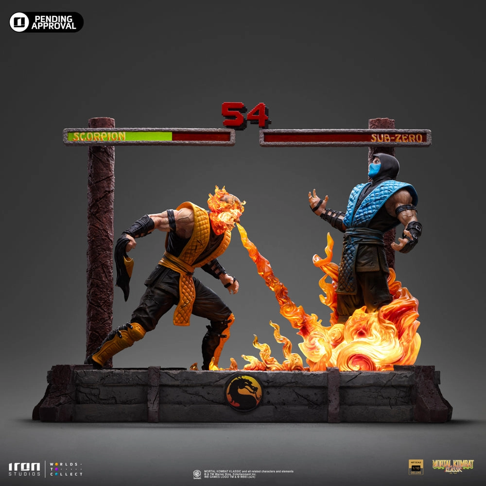 Mortal Kombat - Scorpion Fatality Deluxe Art Scale 1/10 Auction Item