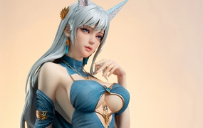 Beauty Series - Lingluan - Spiritual Phoenix 1/4 Scale Statue School Project