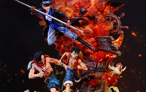 One Piece - Bond (Luffy, Ace, and Sabo) 1/6 Scale Statue Story Driven Durable Material