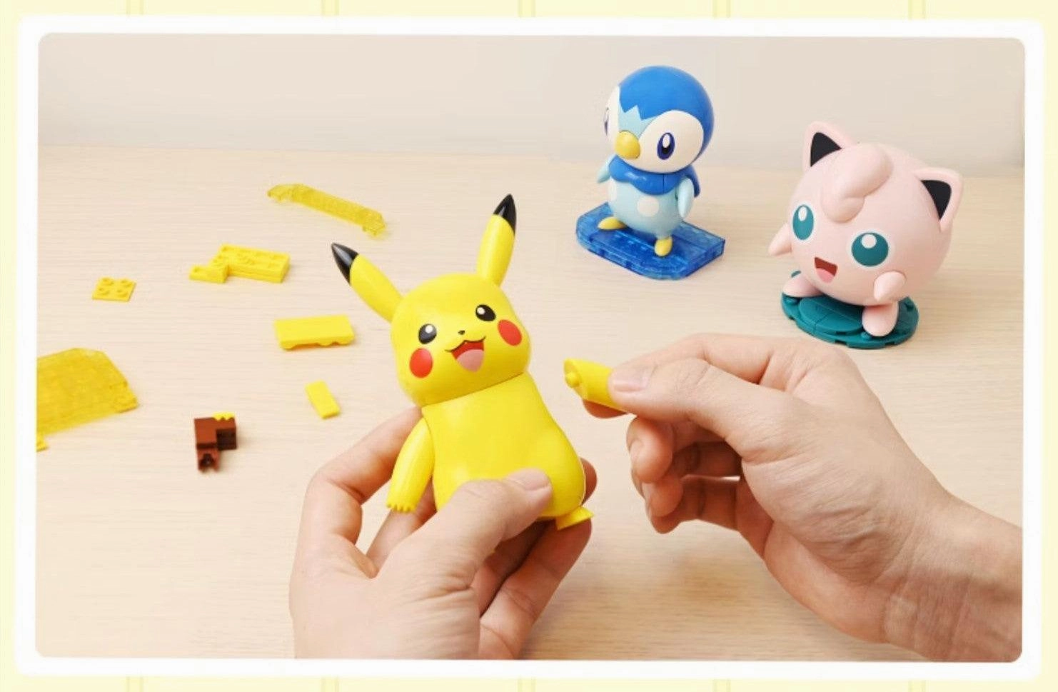 Pokemon Pikachu Minifigure Building Blocks Set Peripheral Vision Player Agency
