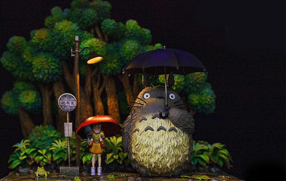 My Neighbour Totoro - Bus Stop Statue Character Figure Posable Toy