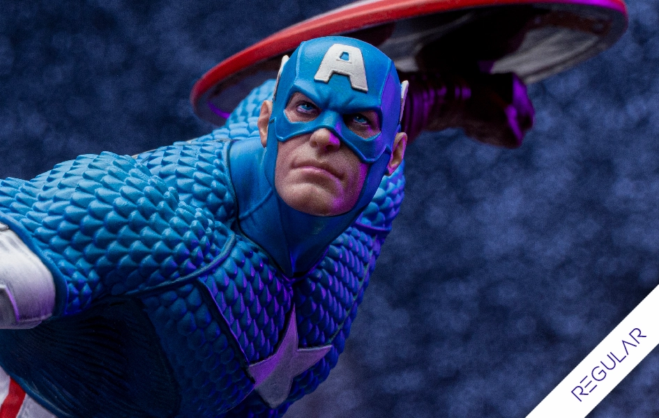 Fantasy Art Art Series Infinity Gauntlet Diorama - Captain America BDS Art Scale 1/10