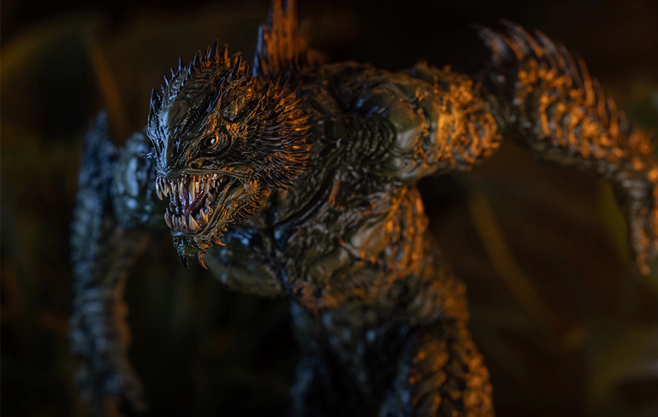 Myths and Monsters - Gillman Full Color Maquette Statue Casual Fan