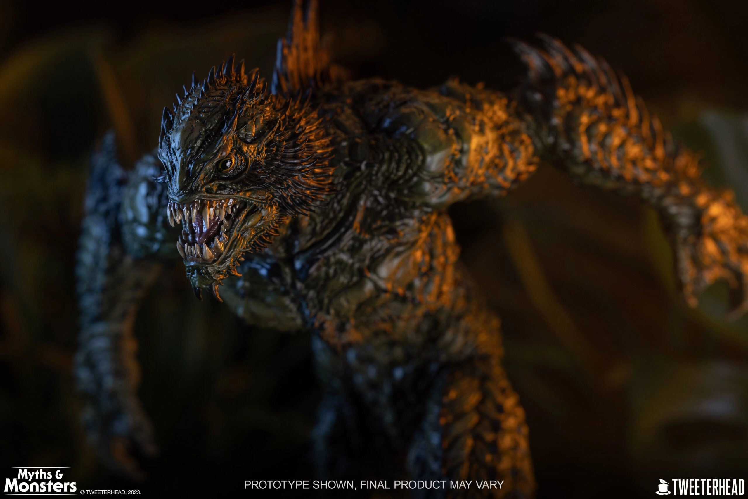 Myths and Monsters - Gillman Full Color Maquette Statue Desktop Decor