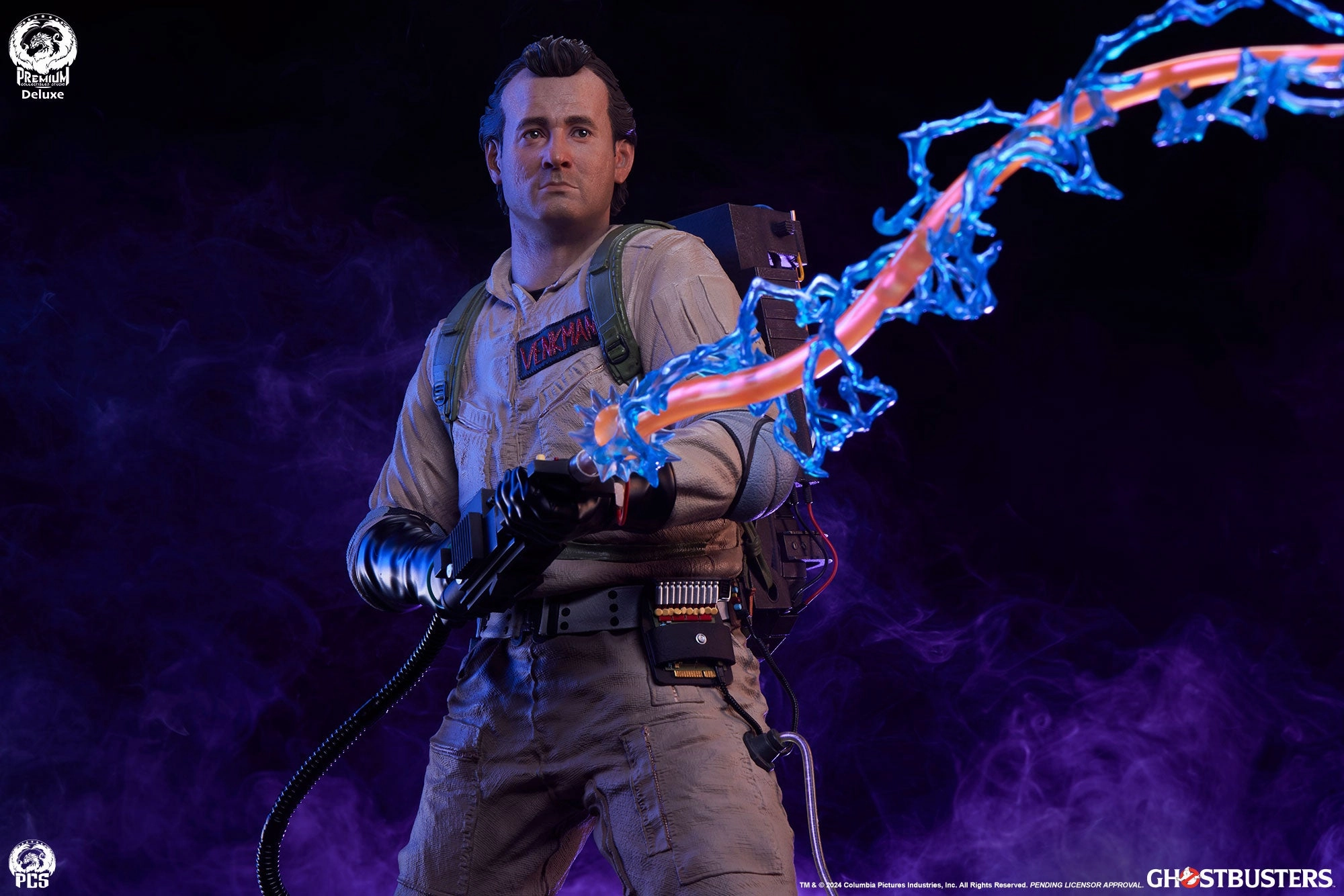 Ghostbusters - Peter Venkman (Deluxe) 1/4 Scale Statue Price Guide Bookcase Display