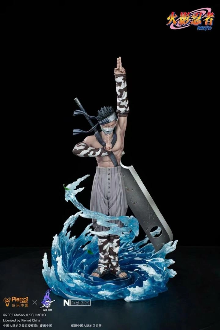 Ancient Sculpture Fictional Hero Naruto - Momochi Zabuza (Hiding in the Mist Technique) NOVA 1/6 Scale Statue