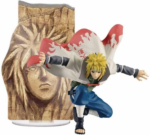 NARUTO - Naruto Shippuden - Minato Namikaze Panel Spectacle - Banpresto Dedication Demonstrate Anime Figure