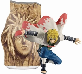NARUTO - Naruto Shippuden - Minato Namikaze Panel Spectacle - Banpresto Dedication Demonstrate Anime Figure
