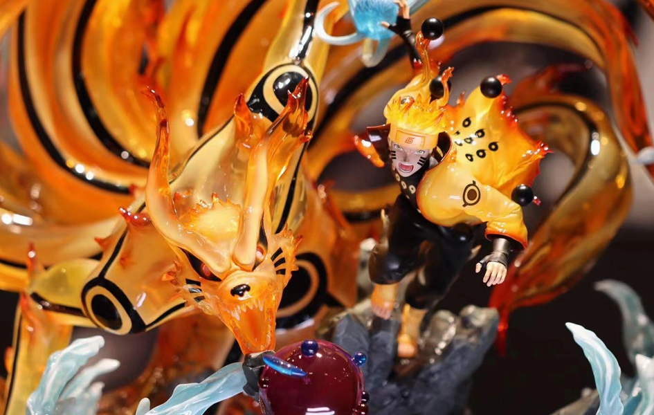 Naruto and Kyuubi 1/7 Scale Statue Viking Statue