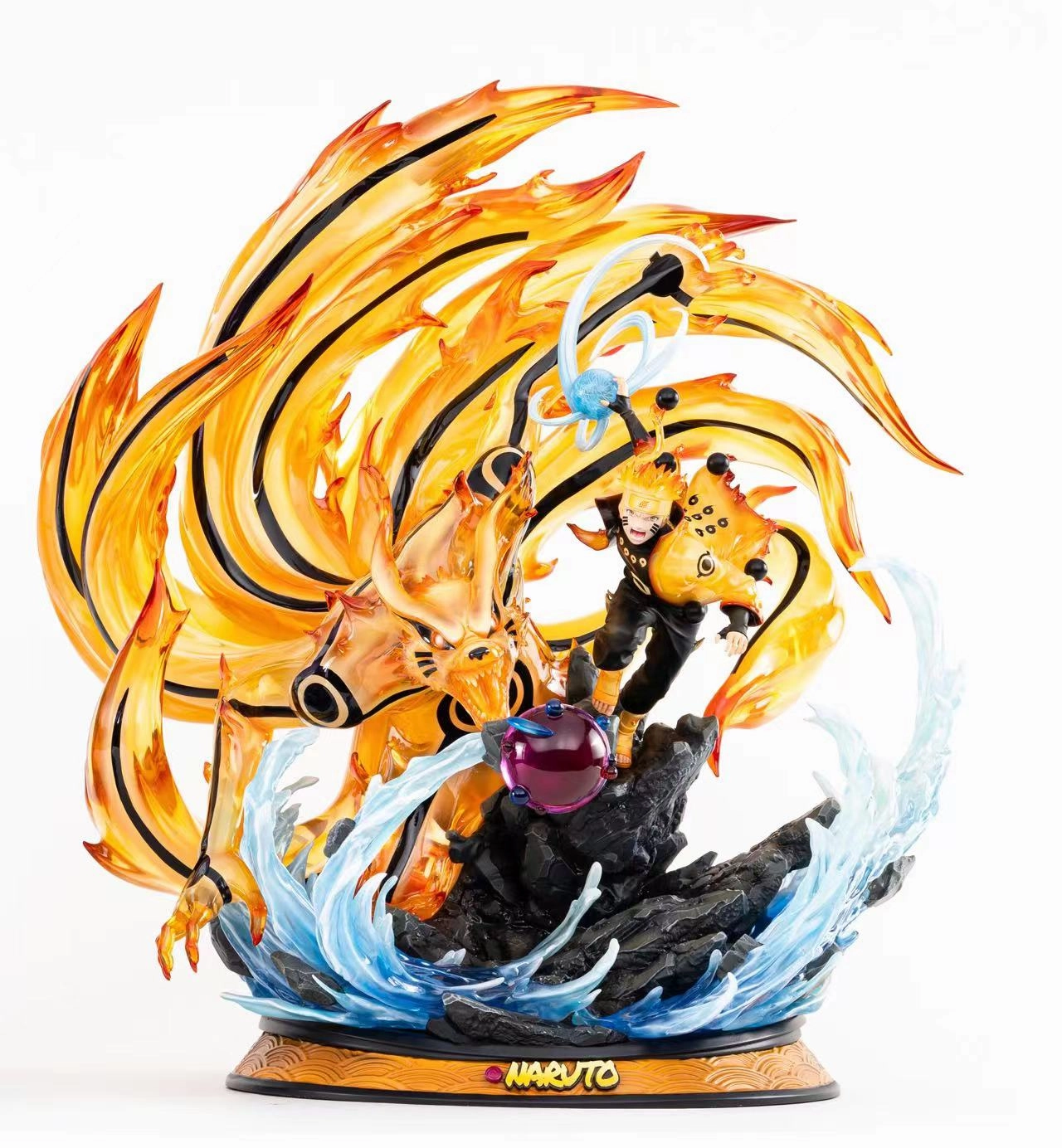 Naruto and Kyuubi 1/7 Scale Statue Miniature Toy YouTube Background