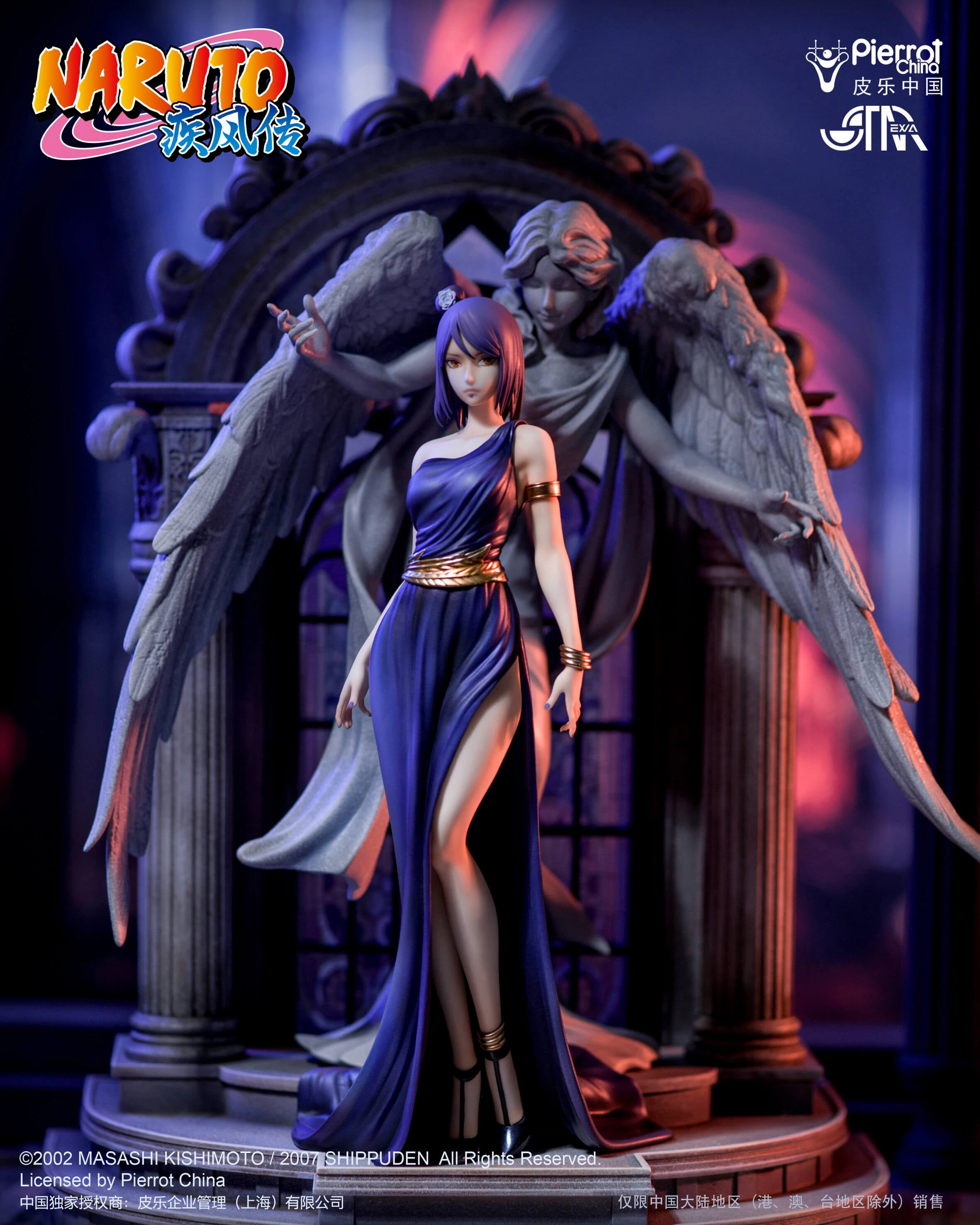 Naruto Shippuden - Konan 1/7 Scale Statue Regional Specialty