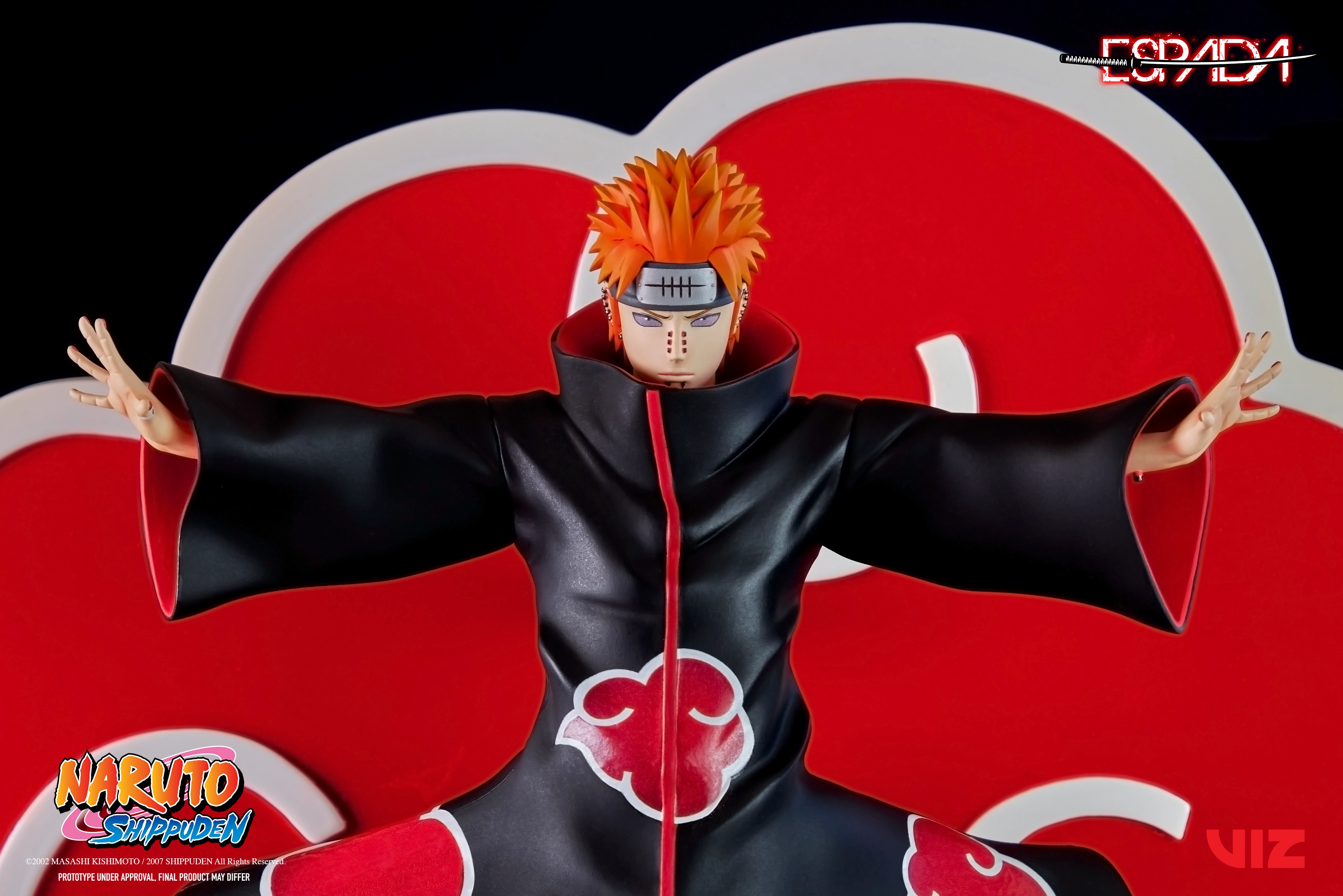 Retail Package Naruto Shippuden - Pain 1/8 Scale Wall Statue