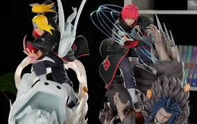 for all ages Naruto: Shippuden - Sasori & Deidara Ikigai 1/6 Scale Statue Set