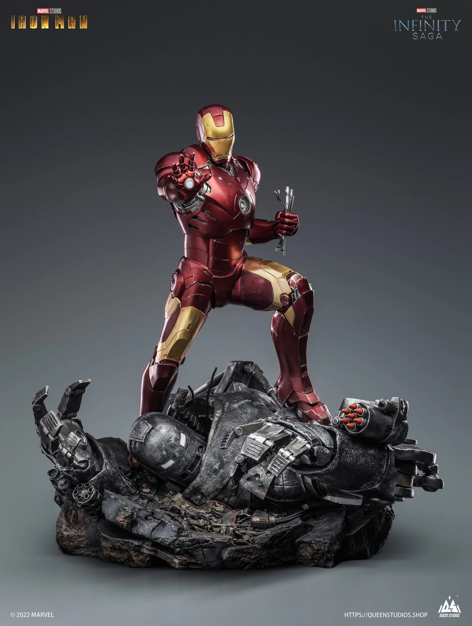 Iron Man Mark 3 1/4 Scale Statue PVC Statue