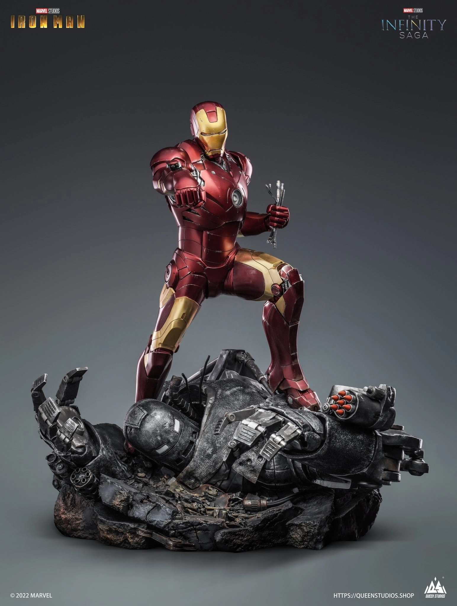 Iron Man Mark 3 1/4 Scale Statue Rare Find