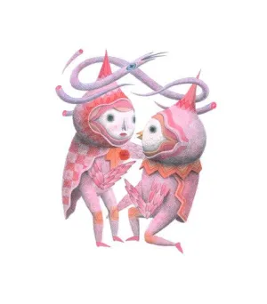 Nick Sheehy - Snake Wrap Giclee Print Cat Figurine Roman Figure