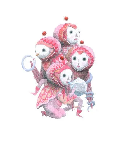 Miniature Merchandise Emerging Brand Nick Sheehy - The Band Giclee Print